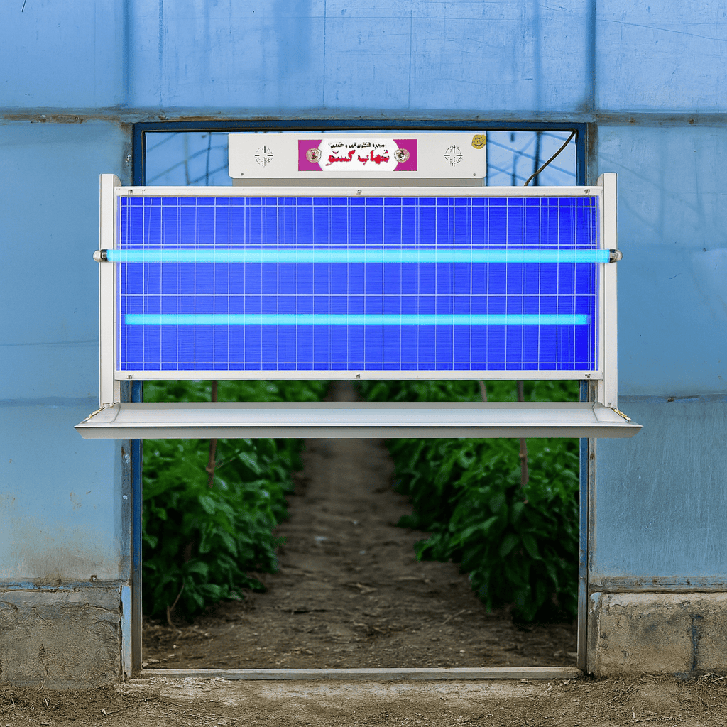 حشره‌کش برقی سالنی برای گلخونه‌ها: راهکاری نوین در کنترل آفات گیاهی | کالای برق فروغی حشره کش برقی